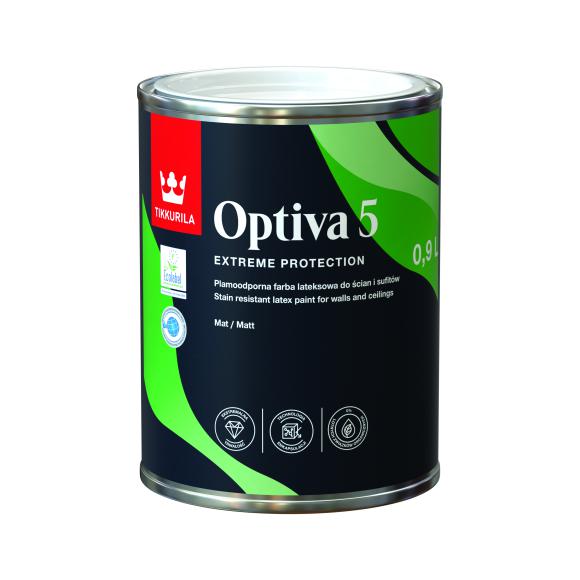 Farba Tikkurila Optiva [5] Baza A 0,9l