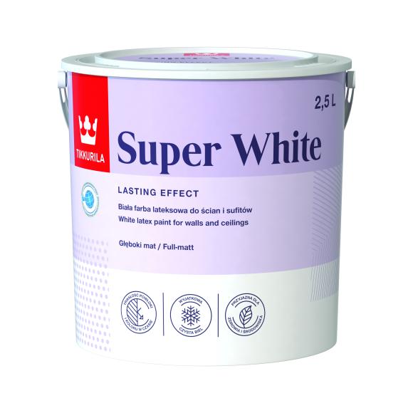 TIKKURILA SUPER WHITE 2,5L