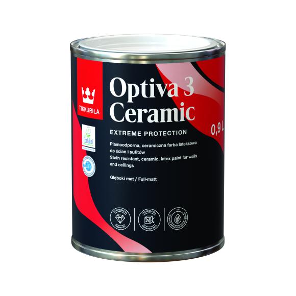 Tikkurila Optiva Ceramic Super Matt [3] Baza C 0.9L