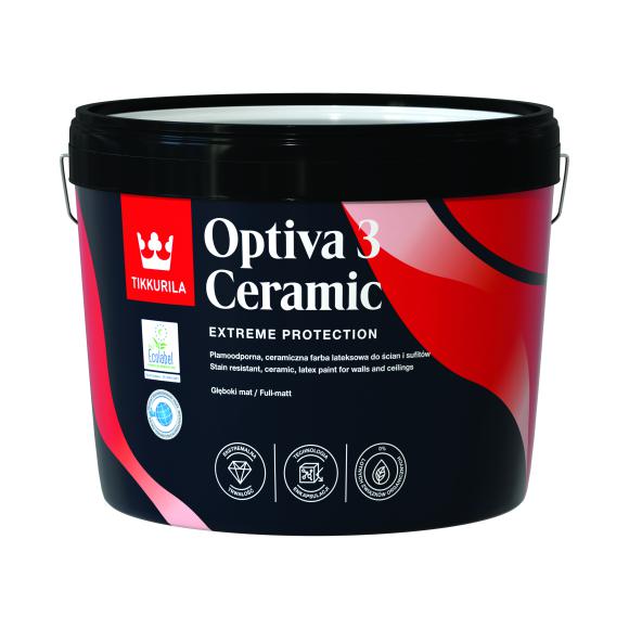 Tikkurila Optiva Ceramic Super Matt [3] Baza C 9L