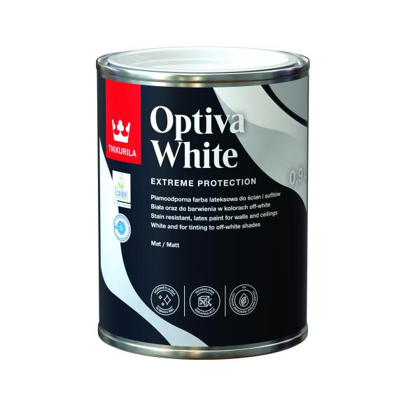 TIKKURILA OPTIVA WHITE 0,9L