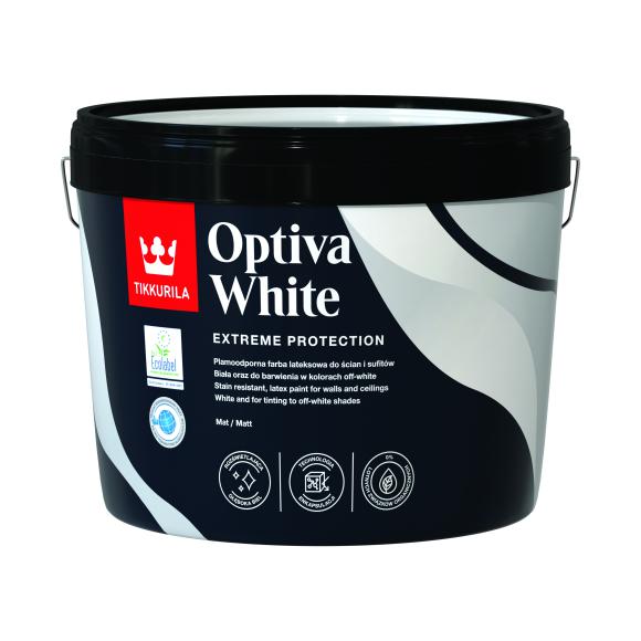 TIKKURILA OPTIVA WHITE 9L