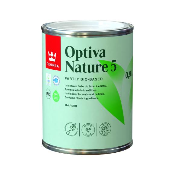 Tikkurila Optiva Nature Matt [5] Baza A 0,9L 