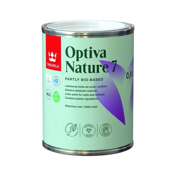 Tikkurila Optiva Nature Satin Matt [7] Baza A 0,9L