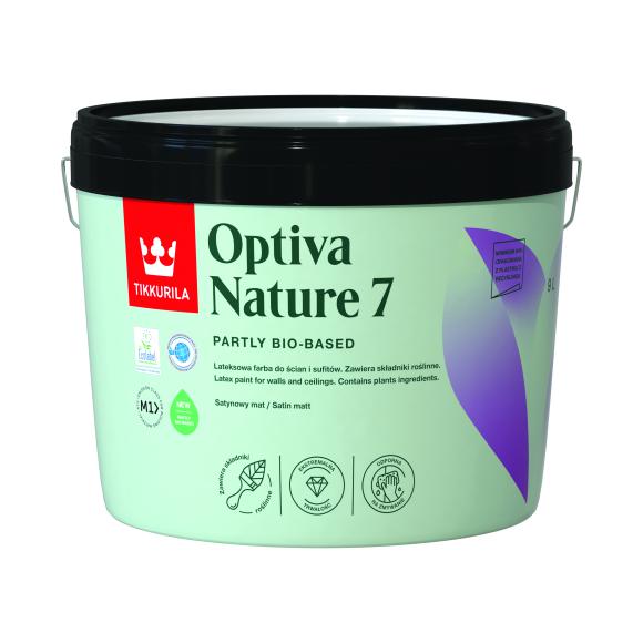 Tikkurila Optiva Nature Satin Matt [7] Baza A 9L