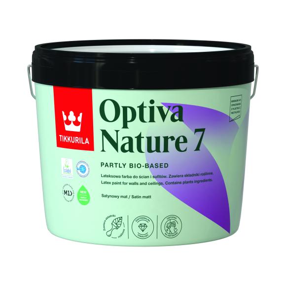 Tikkurila Optiva Nature Satin Matt [7] Baza C 2,7L