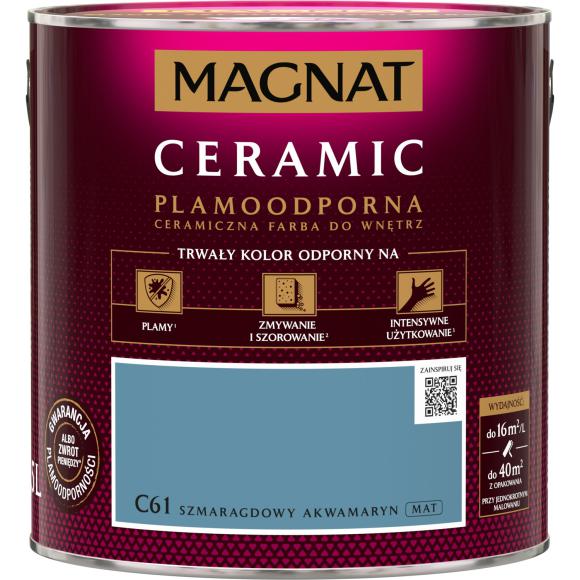 MAGNAT CERAMIC SZMARAGDOWY AKWAMARYN 2,5L C61