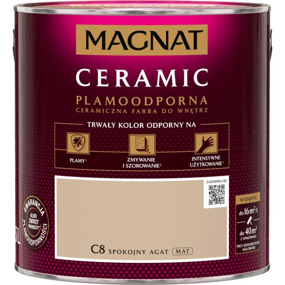  Farba Magnat Ceramic  SPOKOJNY AGAT 5L C8