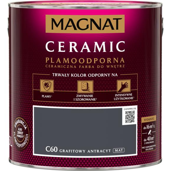  MAGNAT CERAMIC GRAFITOWY ANTRACYT 5L C60