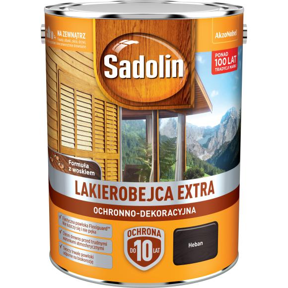 Sadolin Lakierobejca Ekstra Heban  *5*  5L