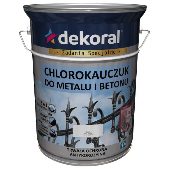 Dekoral Chlorokauczuk Biały RAL 9003 5L