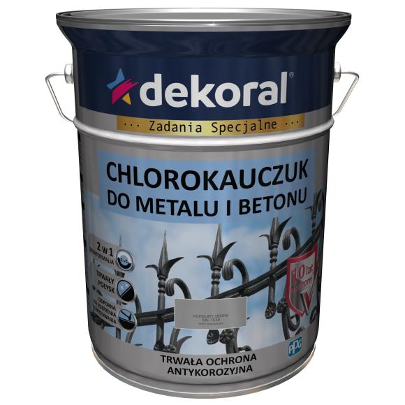 Dekoral Chlorokauczuk Popielaty Średni RAL 7038 5L