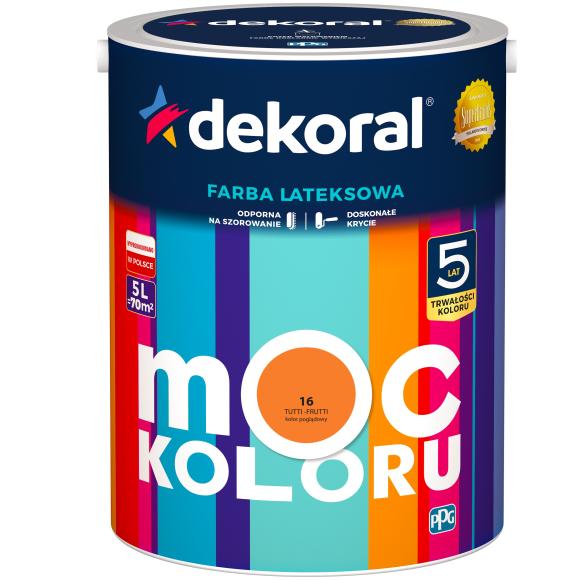 DEKORAL MOC KOLORU TUTTI-FRUTTI  5L