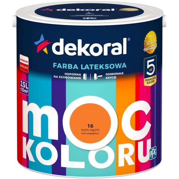 DEKORAL MOC KOLORU TUTTI-FRUTTI 2,5L