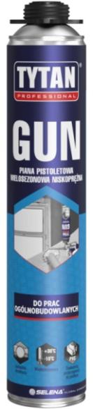 TYTAN PROFESIONAL GUN PIANA PISTOLETOWA WIELOSEZONOWA NISKOPRĘŻNA 750ML