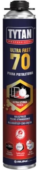 TYTAN PROFESSIONAL PIANA PISTOLETOWA  ULTRA FAST 70 870ML