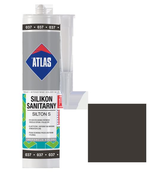 Atlas Silikon SILTON S Grafit *037* _Remontownia24.pl