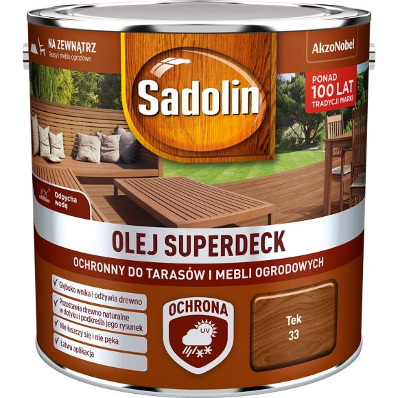 Sadolin Olej SUPERDECK TEK *33* 2,5L_Remontownia24.pl