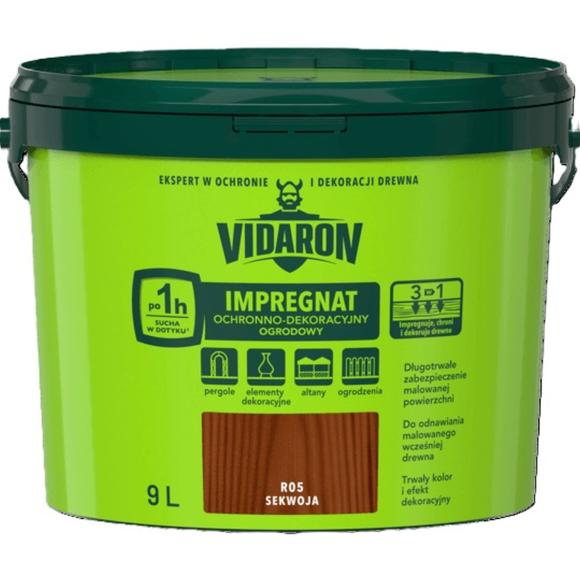 Vidaron Impregnat Ogrodowy 9L R05 Sekwoja