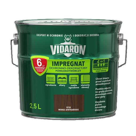 Vidaron Impregnat Powłokotworczy 2,5L V10 Wenge Afrykańskie