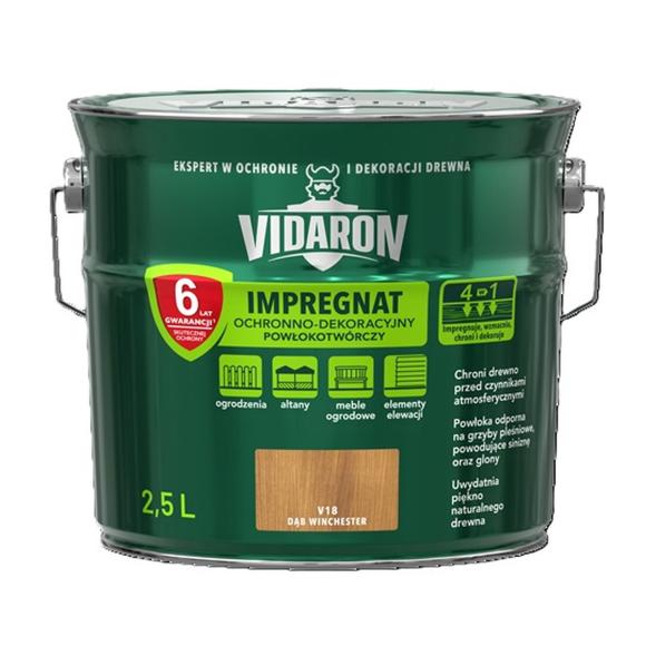 Vidaron Impregnat Powłokotworczy 2,5L V18 Dąb Winchester