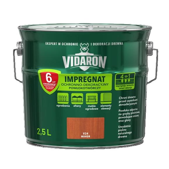 Vidaron Impregnat Powłokotworczy 2,5L V24 Mahoń
