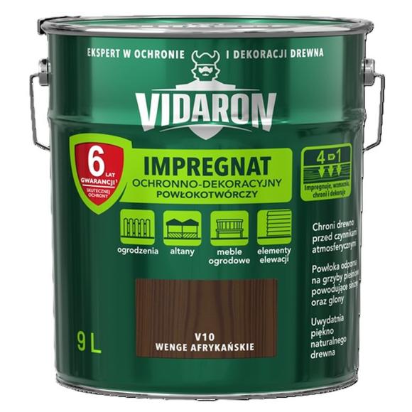 Vidaron Impregnat Powłokotworczy 9L V10 Wenge Afrykańskie