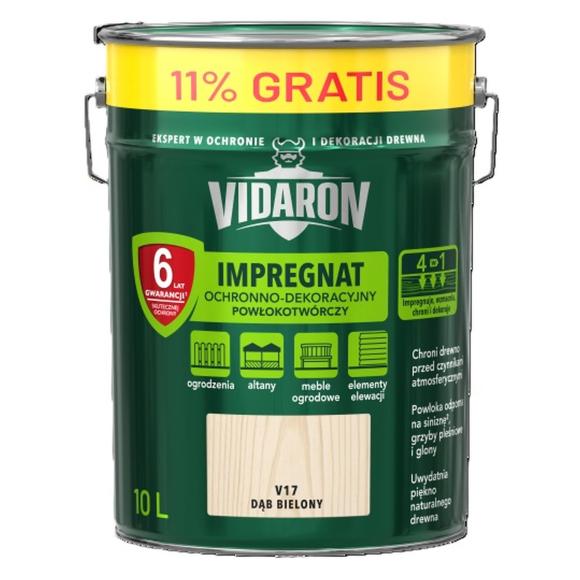 Vidaron Impregnat Powłokotwórczy 10l V17 Dąb Bielony