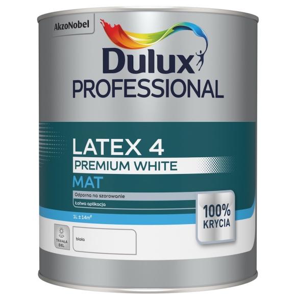 Farba Dulux Professional LATEX PREMIUM WHITE 1L_Remontownia24.pl