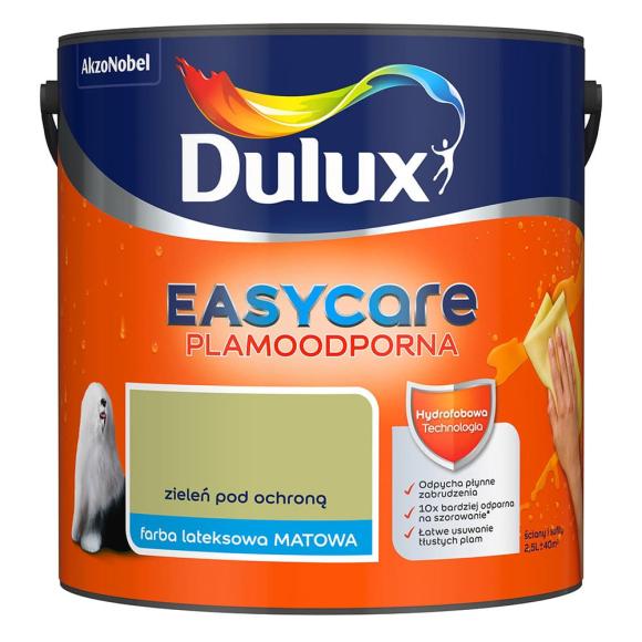 Farba Dulux EasyCare Plamoodporna Zieleń Pod Ochroną 2,5L_Remontownia24.pl