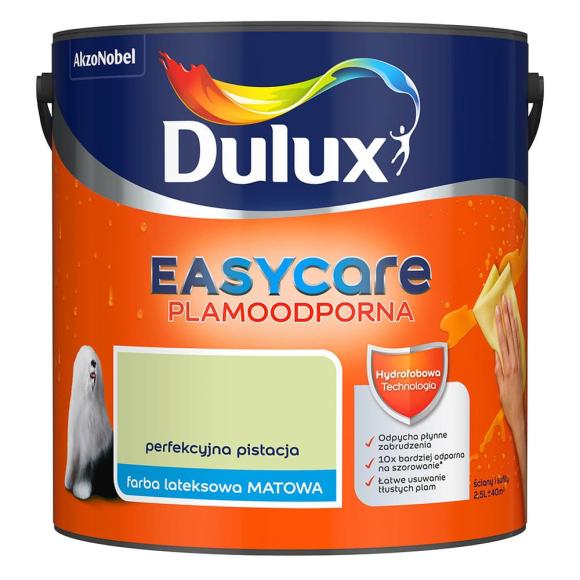 Farba Dulux EasyCare Plamoodporna Perfekcyjna Pistacja 2,5L_Remontownia24.pl