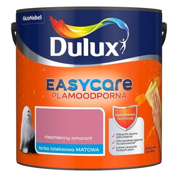 Farba Dulux EasyCare Plamoodporna Niezmienny Amarant 2,5L_Remontownia24.pl