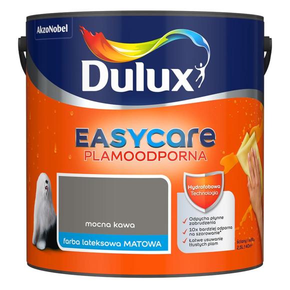 Farba Dulux EASYCARE PLAMOODPORNA Mocna Kawa 2,5L_Remontownia24.pl