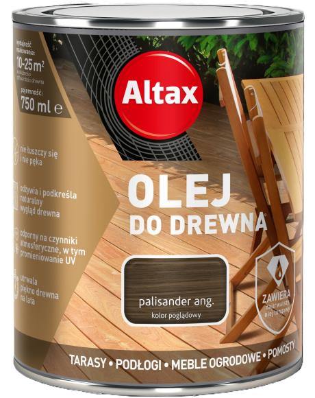 Altax Olej Do DREWNA PALISANDER ANGIELSKI 0,75L_Remontownia24.PL