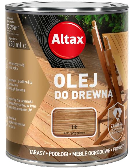 Altax Olej Do DREWNA Tik 0,75L_Remontownia24.PL