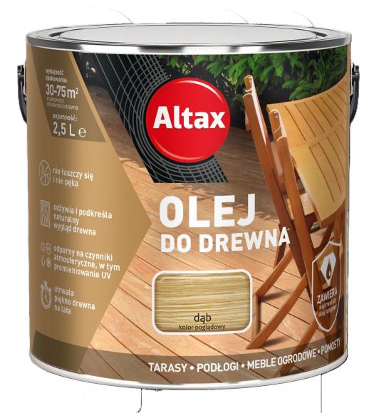 Altax Olej Do DREWNA DĄB 2,5L_Remontownia24.PL