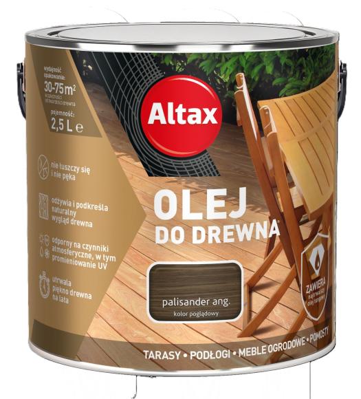 Altax Olej Do DREWNA PALISANDER ANGIELSKI 2,5L_Remontownia24.PL
