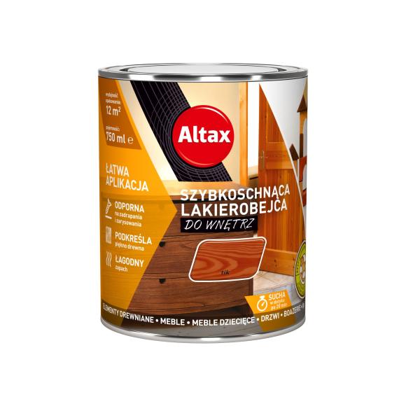 Altax Szybkoschnąca Lakierobejca DO WNĘTRZ TIK 0,75L
