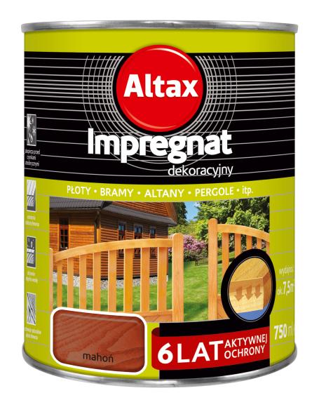Altax Impregnat Dekoracyjny 6 LAT Mahoń 0,75L_Remontownia24.pl