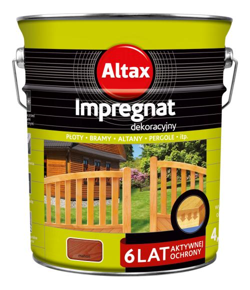 Altax Impregnat Dekoracyjny 6 LAT Mahoń 4,5L_Remontownia24.pl