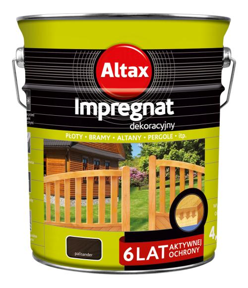 Altax Impregnat Dekoracyjny 6 LAT Palisander 4,5L_Remontownia24.pl