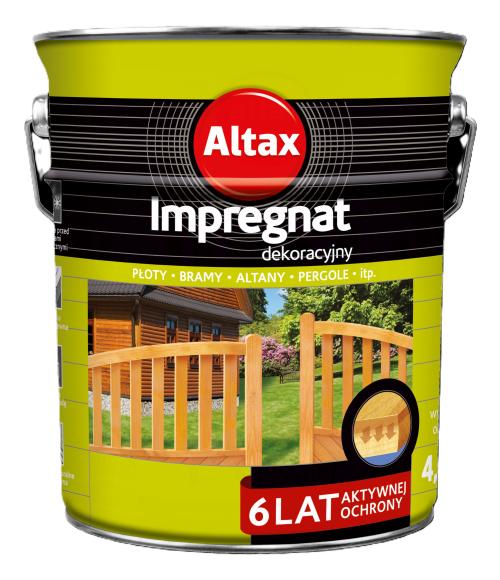Altax Impregnat Dekoracyjny 6 LAT Merbau 4,5L_Remontownia24.pl