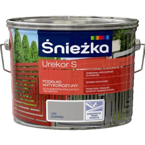 Farba Śnieżka UREKOR S PODKŁAD ANTYKOROZYJNY POPIELATY U02 2,5L_Remontownia24.pl