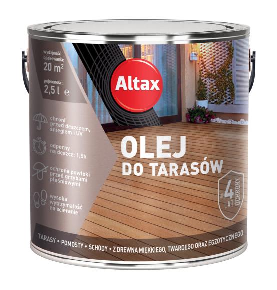 Altax Olej Do Tarasu NATURALNY 2,5L (1)