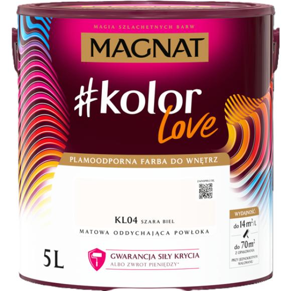 Farba Magnat #KolorLove SZARA BIEL 5L KL04 (1)