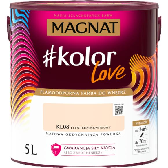Farba Magnat #KolorLove LETNI BRZOSKWINIOWY 5L KL08 (1)