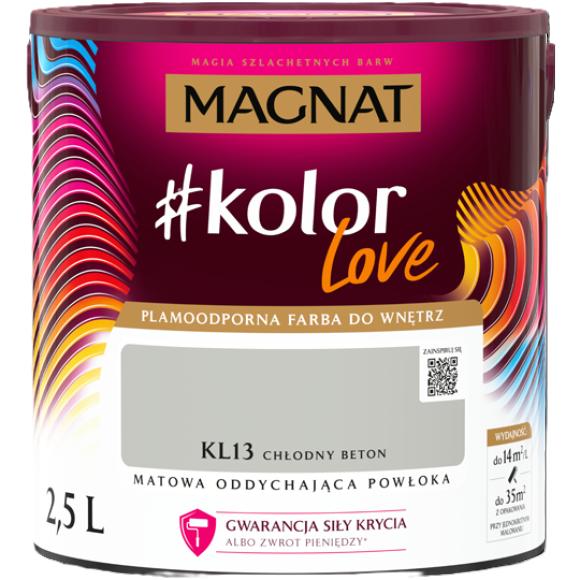 Farba Magnat #KolorLove CHŁODNY BETON 2,5L KL13 (1)