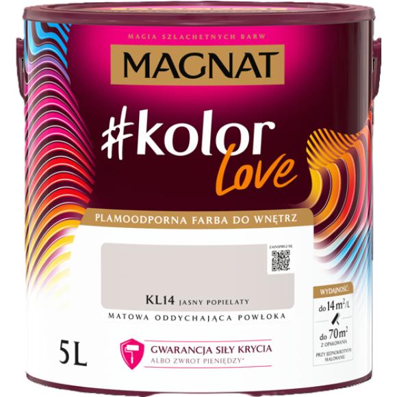 Farba Magnat #KolorLove JASNY POPIELATY 5L KL14 (1)