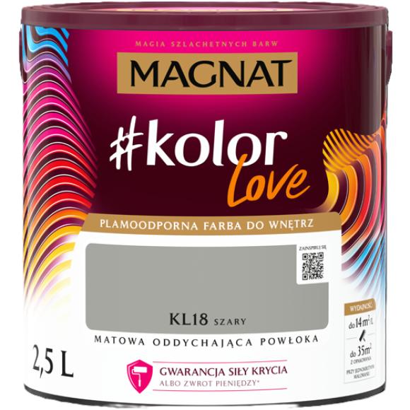 Farba Magnat #KolorLove SZARY 2,5L KL18 (1)