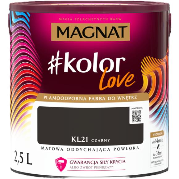 Farba Magnat #KolorLove CZARNY 2,5L KL21 (1)